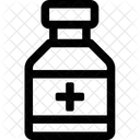 Medicina Botella Medica Icono