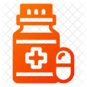 Medicina Pildora Farmacia Icono