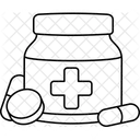 Medicina Tableta Pastillas Icono