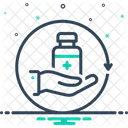 Medicacion Multivitamina Suplemento Icono