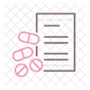 Medicamentos prescritos  Ícone