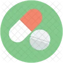Medicaments Drogue Capsule Icône