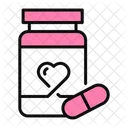 Medication Contribution Symbol Drug Donation Emblem Pharmaceutical Aid Icon Icône