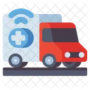 Medication Delivery Medicine Delivery Medicine Truck Icon