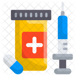 Medications Icon - Download in Flat Style