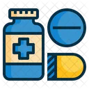 Medicina Drogas Tablet Icono