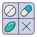 Medicina Drogas Pastillas Icono