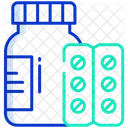 Medicina Pastillas Tabletas Icono