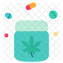 Cannabis Marihuana Planta Icon