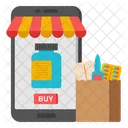 Medicina En Linea Comprar Medicamentos Tienda De Medicamentos En Linea Icono