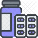 Pill Medicine Tablet Icon