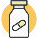 Medicine Bottle Jar Icon