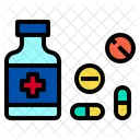 Campsule Drug Medical Icon