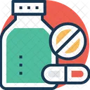 Prescription Medicine Drugs Icon