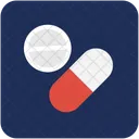 Capsule Drugs Medical Icon