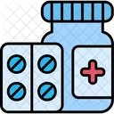 Medicine Bottle Drug Icon