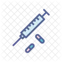Pill Injection Steroid Icon