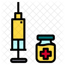 Medicine And Injection  Icon