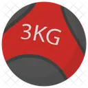 Medicine Ball Ball Kg Icon