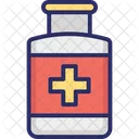 Medical Treatment Medication Medicine Jar Icon