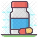Medicine Bottle Medicine Jar Pills Jar Icon
