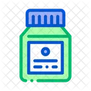 Medicine Bottle Supplements Icon
