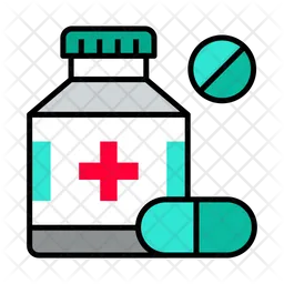 Medicine Bottle  Icon