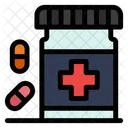 Medicine Bottle Pill Bottle Medicine Jar Icon