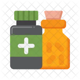 Medicine Bottle  Icon