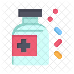 Medicine Bottle  Icon