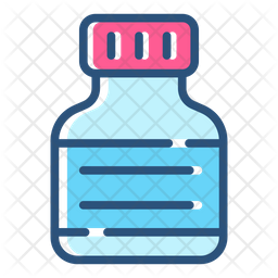 Medicine Bottle Icon Of Colored Outline Style Available In Svg Png Eps Ai Icon Fonts