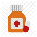 Medicine Bottle Medicine Drugs Icon