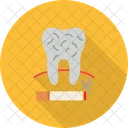 Quit Smoking Decayed Tooth Dental Icon