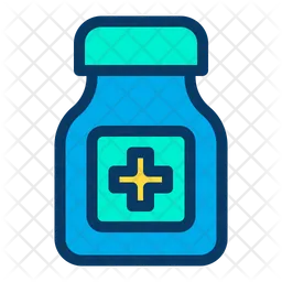 Medicine Bottle  Icon