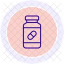 Medicine Bottle Healthcare Icon