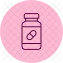 Medicine Bottle Healthcare Icon