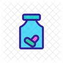 Medicine Bottle  Icon