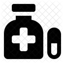 Cure Bottle Drug Icon