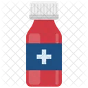 Medicine Bottle With White Cap Medicine Bottle Medicine Jar Icon