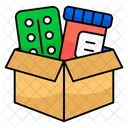 Medicine Box Medicine Parcel Package Icon