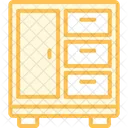 Medicine Cabinet Duotone Line Icon Icon