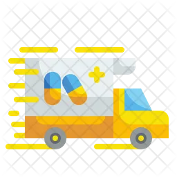 Medicine Delivery  Icon