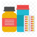 Medicine Drugs Bottle Medical Bottle Icon