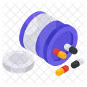 Medicine Drugs Bottle Medical Bottle Icon