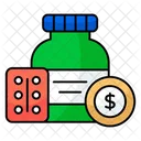 Medicine Drugs Bottle Medical Bottle Icon