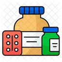 Medicine Drugs Bottle Medical Bottle Icon