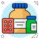 Medicine Drugs Bottle Medical Bottle Icon