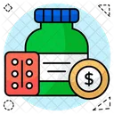 Medicine Drugs Bottle Medical Bottle Icon