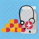 Healthcare And Medical Pills Drugs Icon