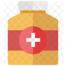 Medicine Jar Icon Of Flat Style Available In Svg Png Eps Ai Icon Fonts